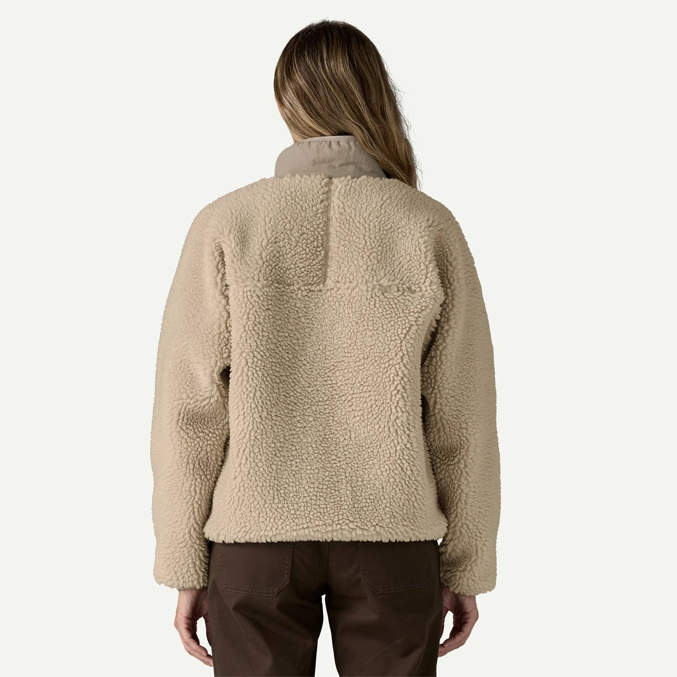 Patagonia Womens Classic Retro-X Fleece Jacket Natural - The Sporting Lodge