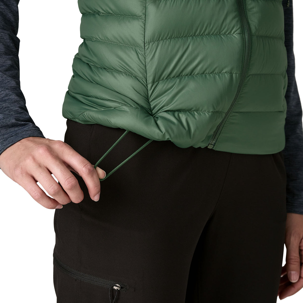Patagonia Womens Down Sweater Vest Canopy Green
