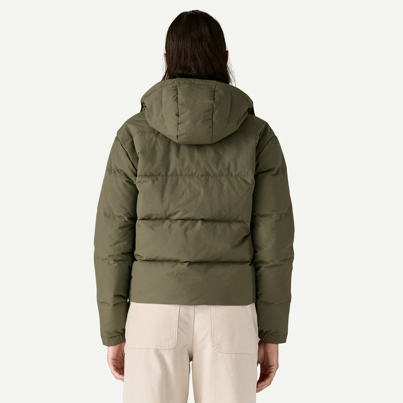 Patagonia Womens Downdrift Jacket Basin Green