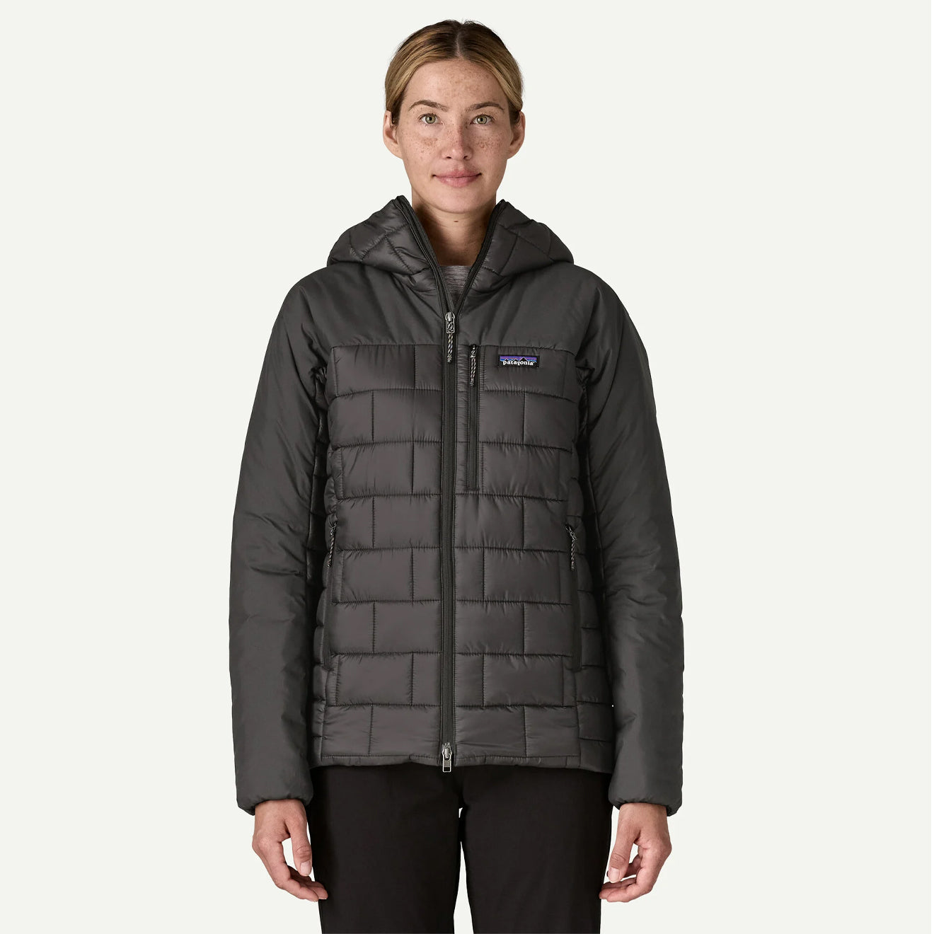Patagonia Womens Hi-Loft Nano Puff Hoody Black
