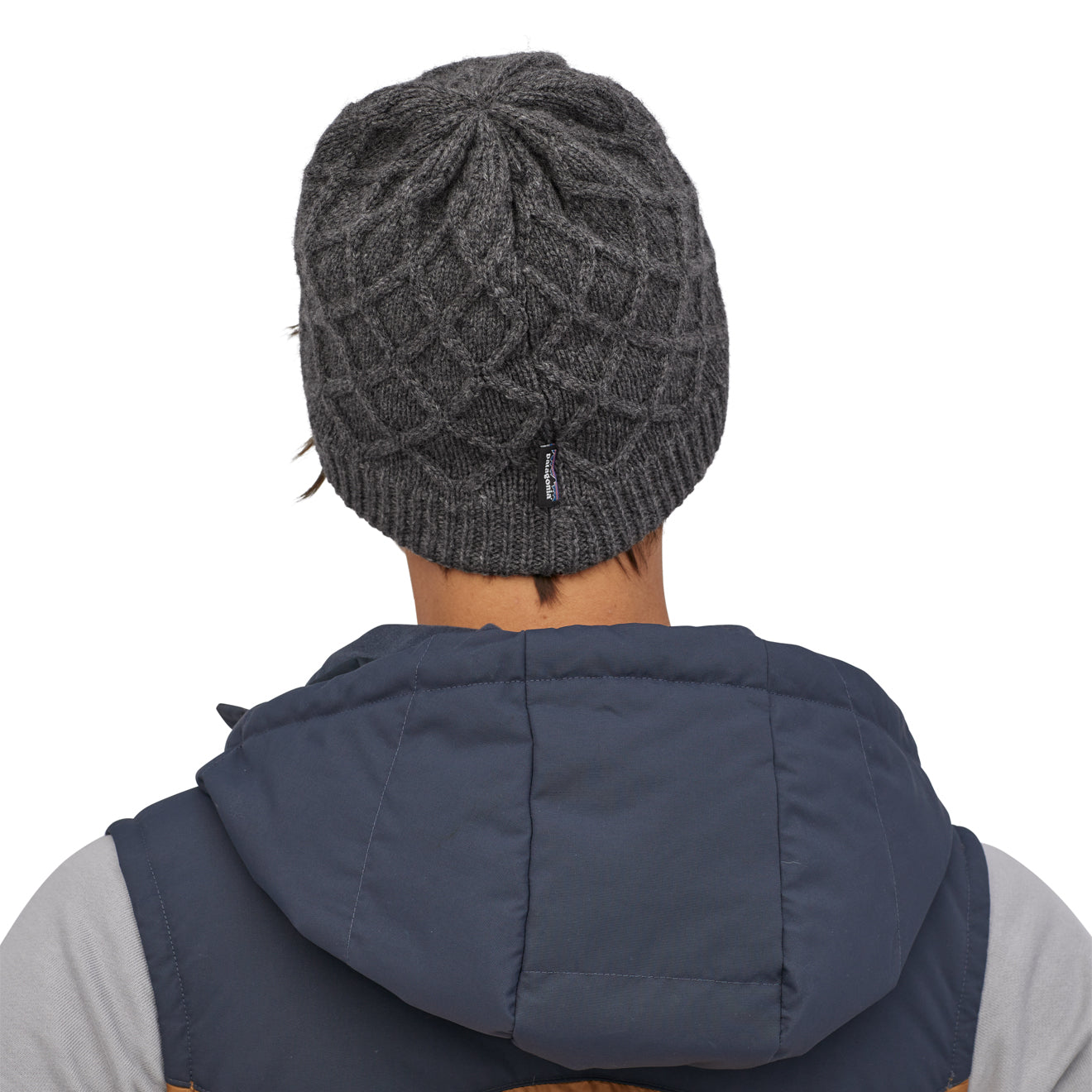 Patagonia Womens Honeycomb Knit Beanie Noble Grey - The Sporting Lodge