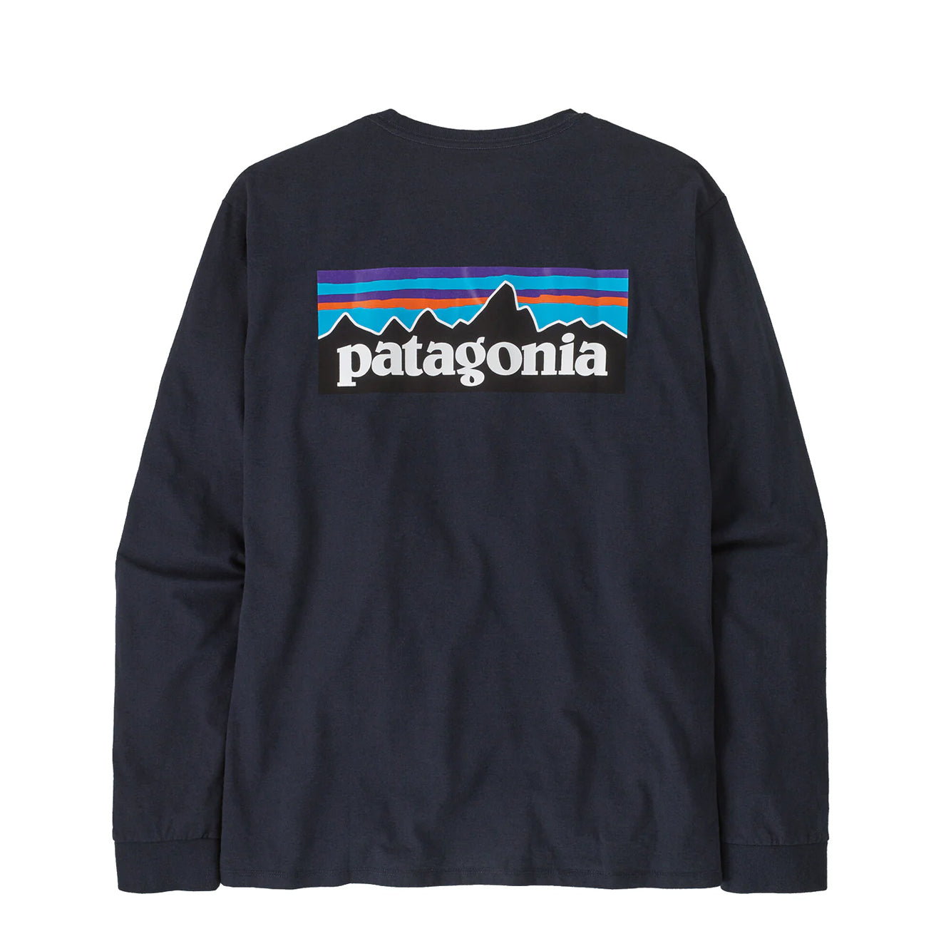 Patagonia L/S P-6 Logo Responsibili-Tee New Navy
