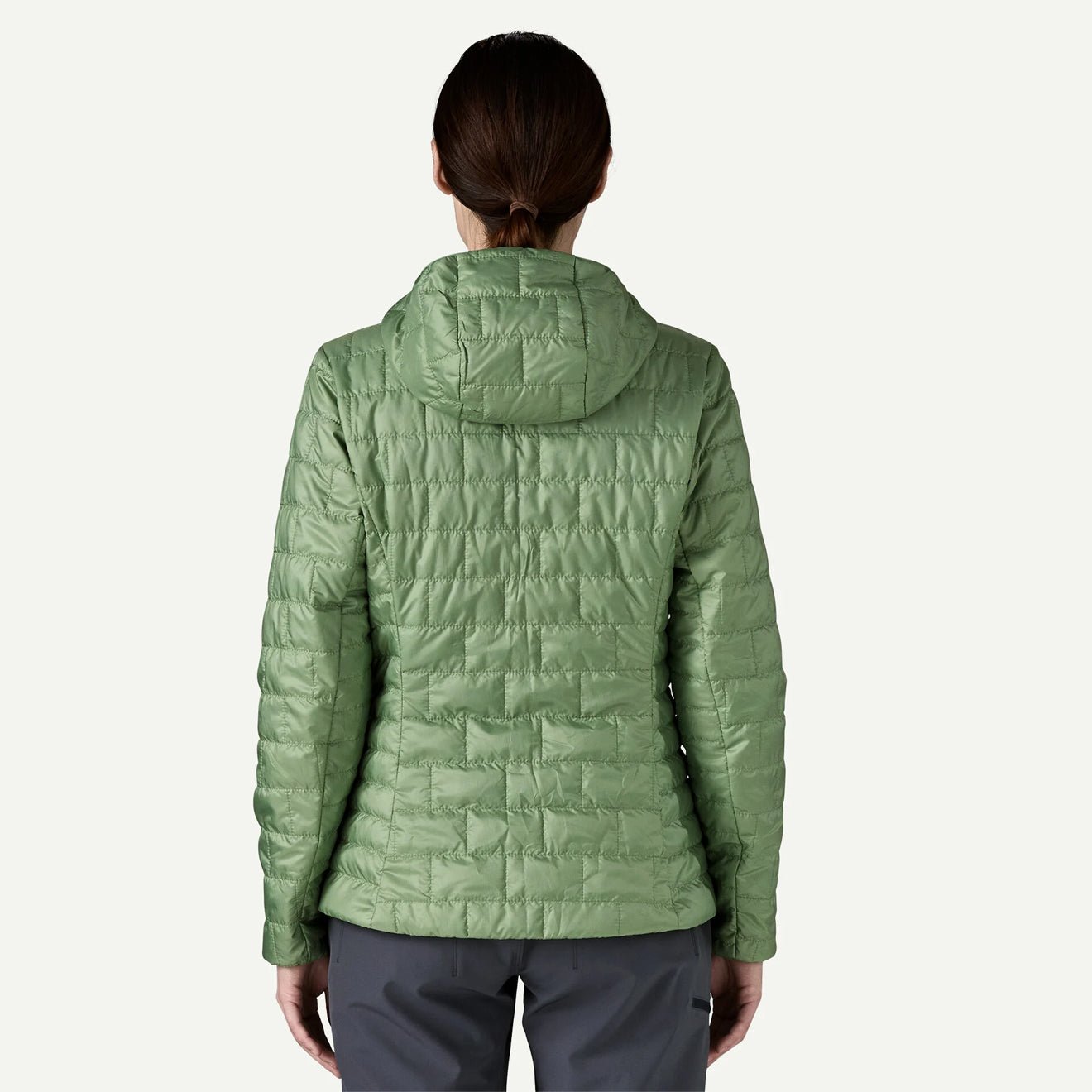 Patagonia Womens Nano Puff Hoody Ellwood Green - The Sporting Lodge
