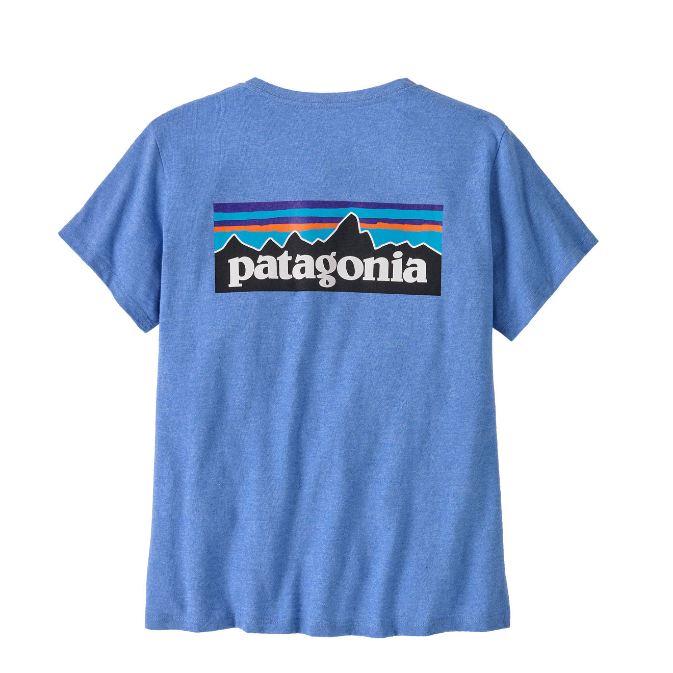 Patagonia Womens P-6 Logo Responsibili-Tee Abundant Blue