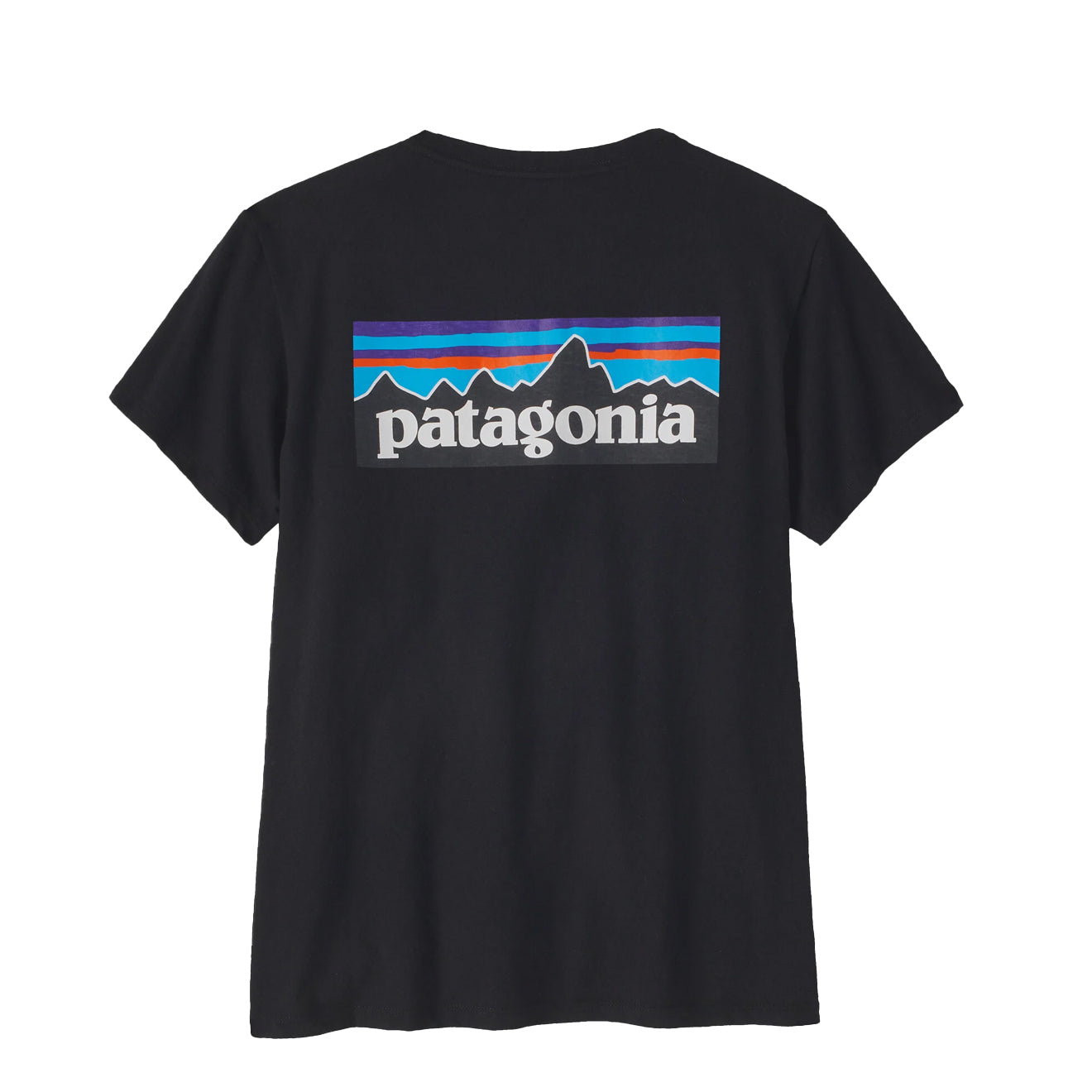 Patagonia Womens P-6 Logo Responsibili-Tee Black