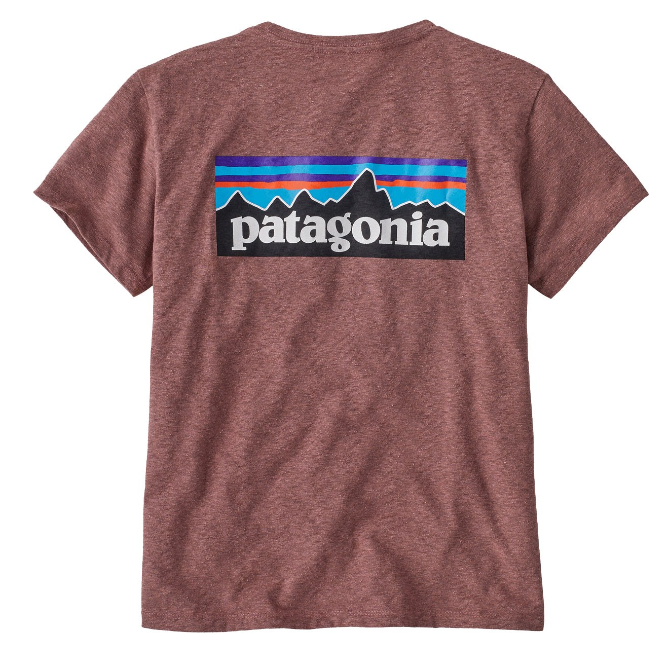 Patagonia Womens P-6 Logo Responsibili-Tee Dulse Mauve - The Sporting Lodge