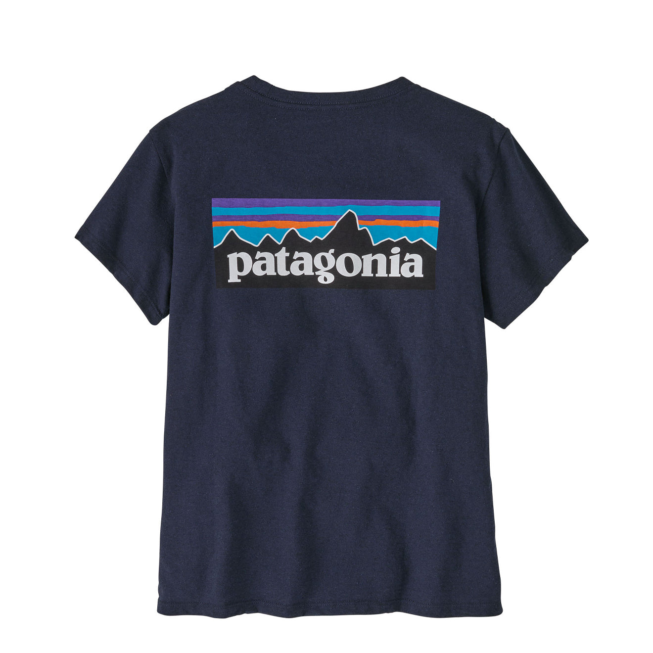 Patagonia Womens P-6 Logo Responsibili-Tee New Navy