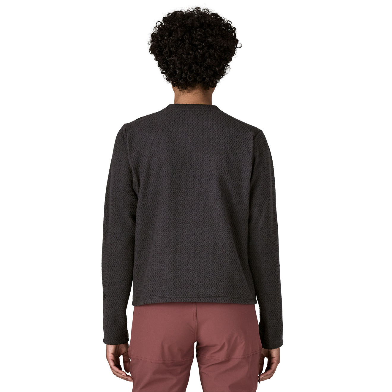 Patagonia Womens R1 Air Fleece Crewneck Black