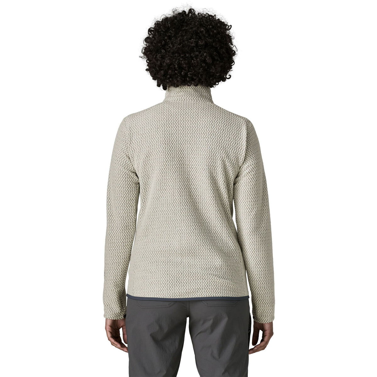 Patagonia Womens R1 Air Fleece Jacket Birch White