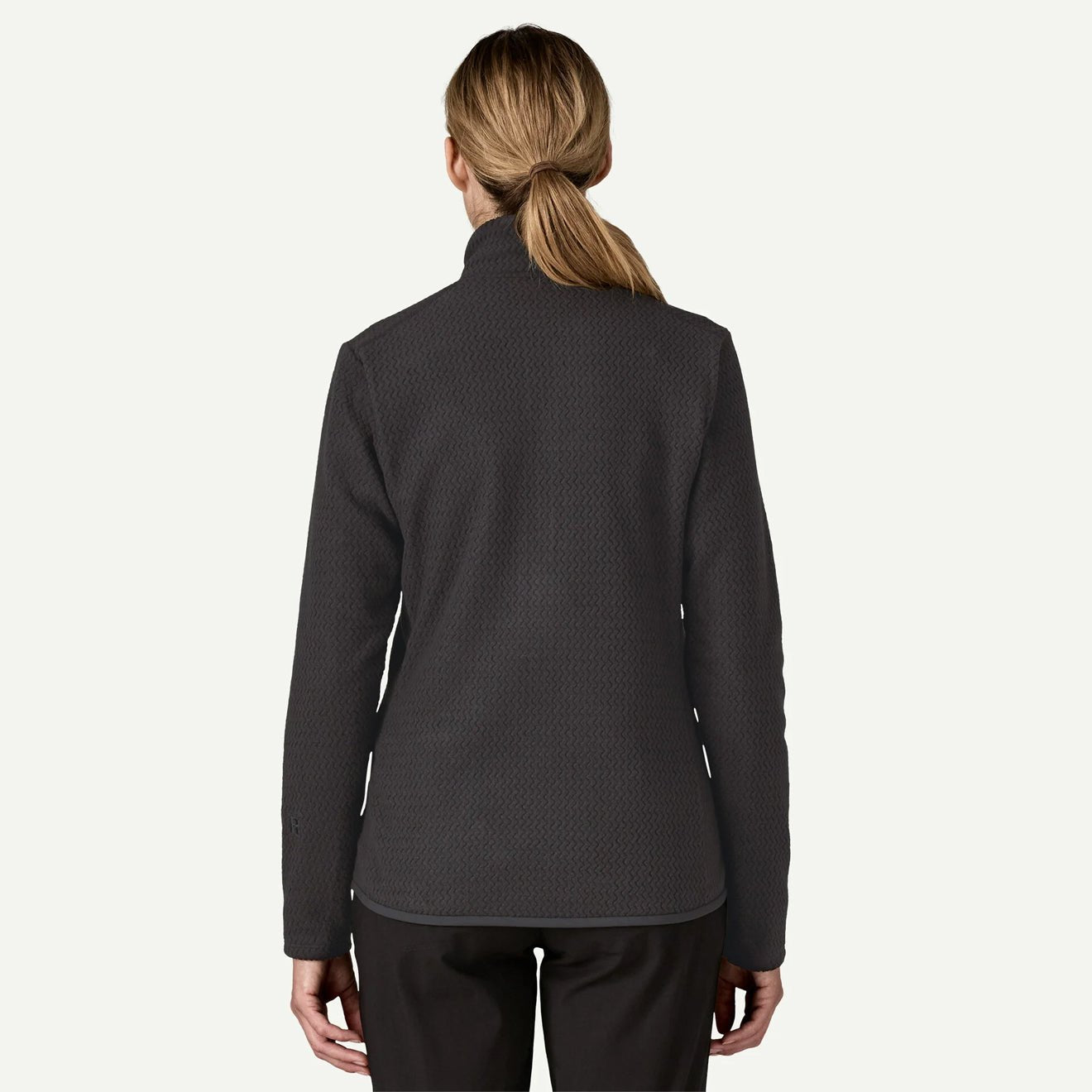 Patagonia Womens R1 Air Fleece Jacket Black - The Sporting Lodge