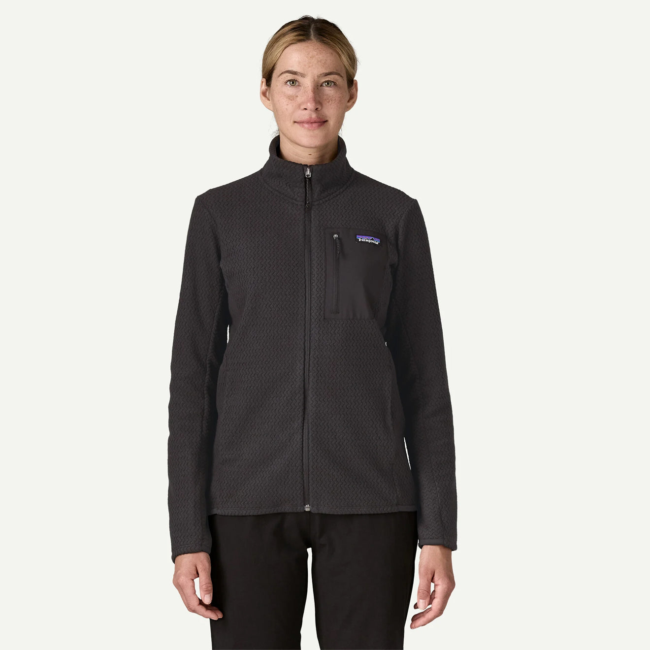 Patagonia Womens R1 Air Fleece Jacket Black
