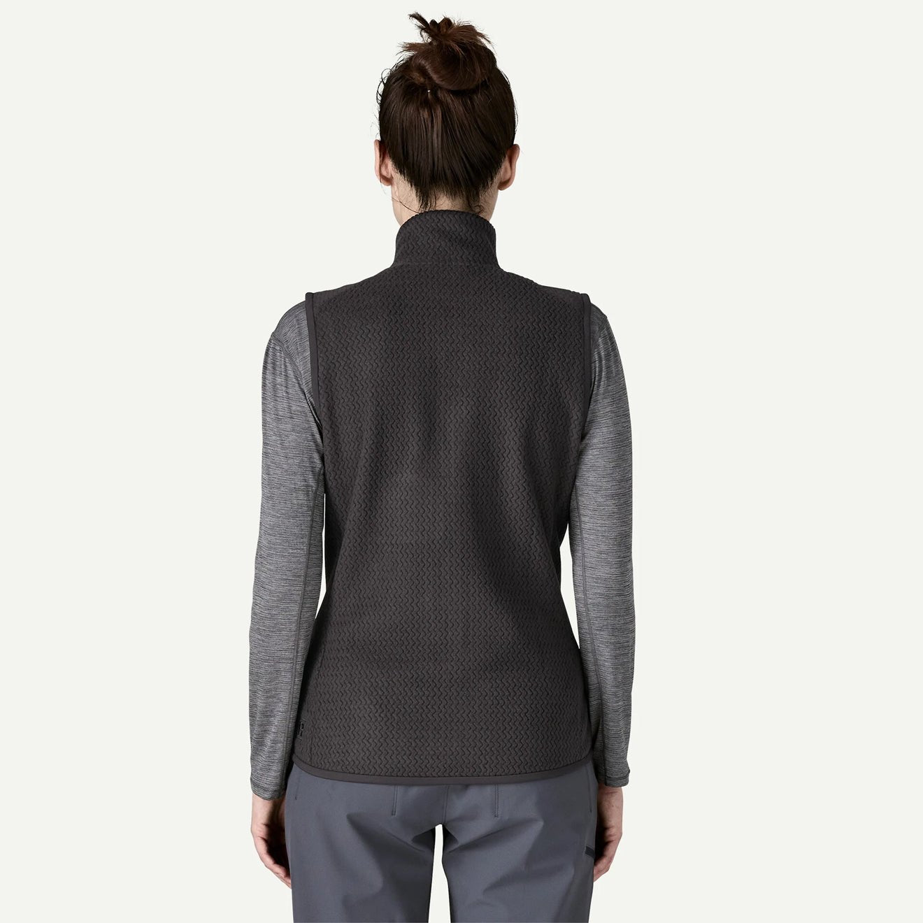 Patagonia Womens R1 Air Fleece Vest Black - The Sporting Lodge