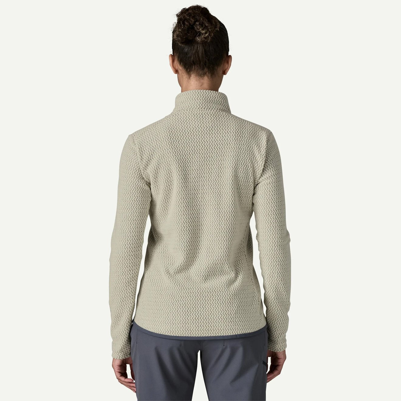 Patagonia Womens R1 Air Jacket Wool White - The Sporting Lodge