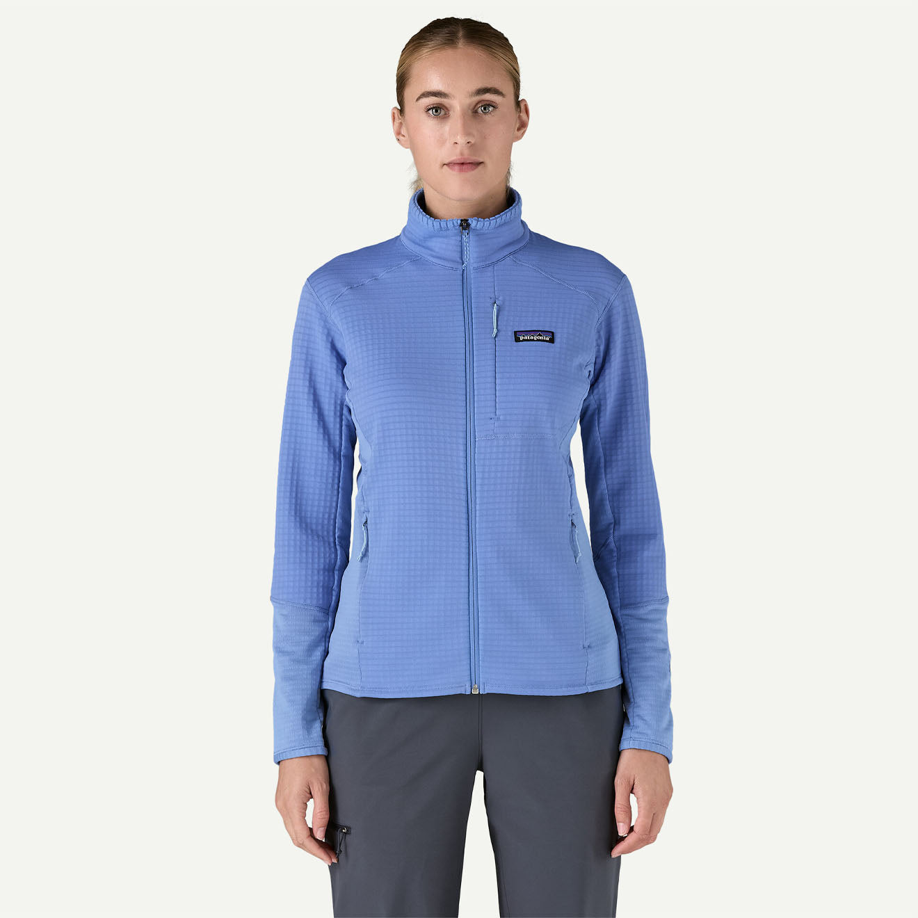 Patagonia Womens R1 Jacket Abundant Blue - The Sporting Lodge