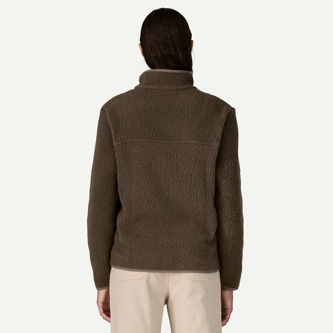 Patagonia Womens Retro Pile Fleece Jacket Otter Brown
