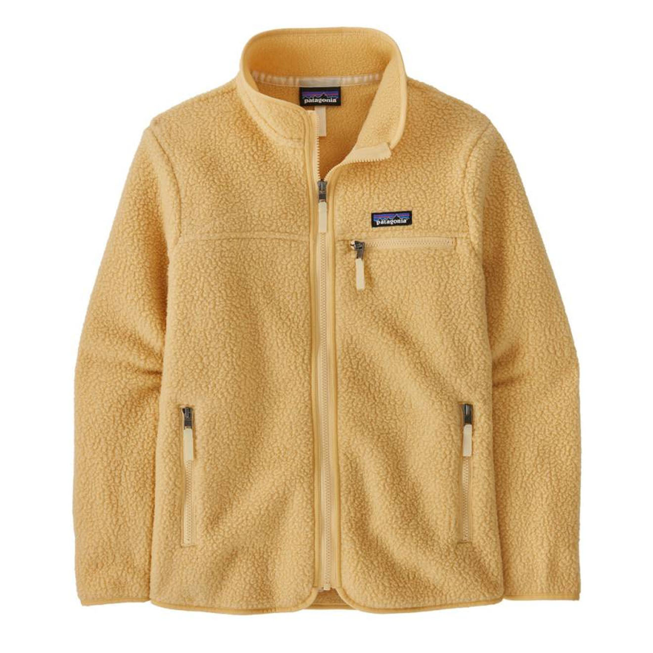 Patagonia Womens Retro Pile Jacket Beeswax Tan - The Sporting Lodge
