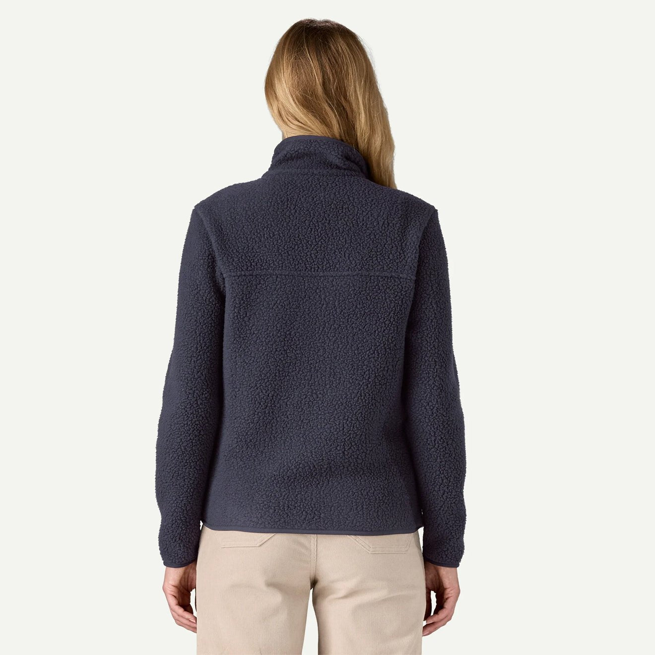 Patagonia Womens Retro Pile Jacket Sunken Blue - The Sporting Lodge
