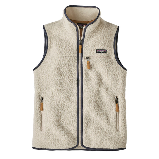 Patagonia Womens Retro Pile Vest Pelican - The Sporting Lodge