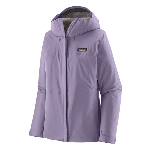 Patagonia Womens Torrentshell 3L Rain Jacket Concrete Purple - The Sporting Lodge