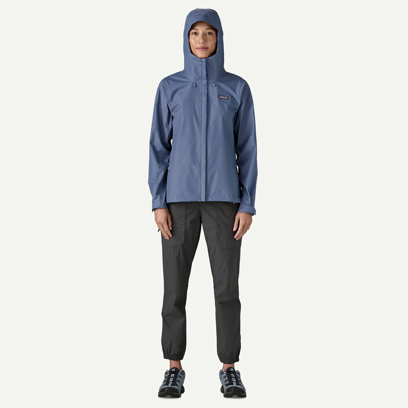 Patagonia Womens Torrentshell 3L Rain Jacket Current Blue - The Sporting Lodge