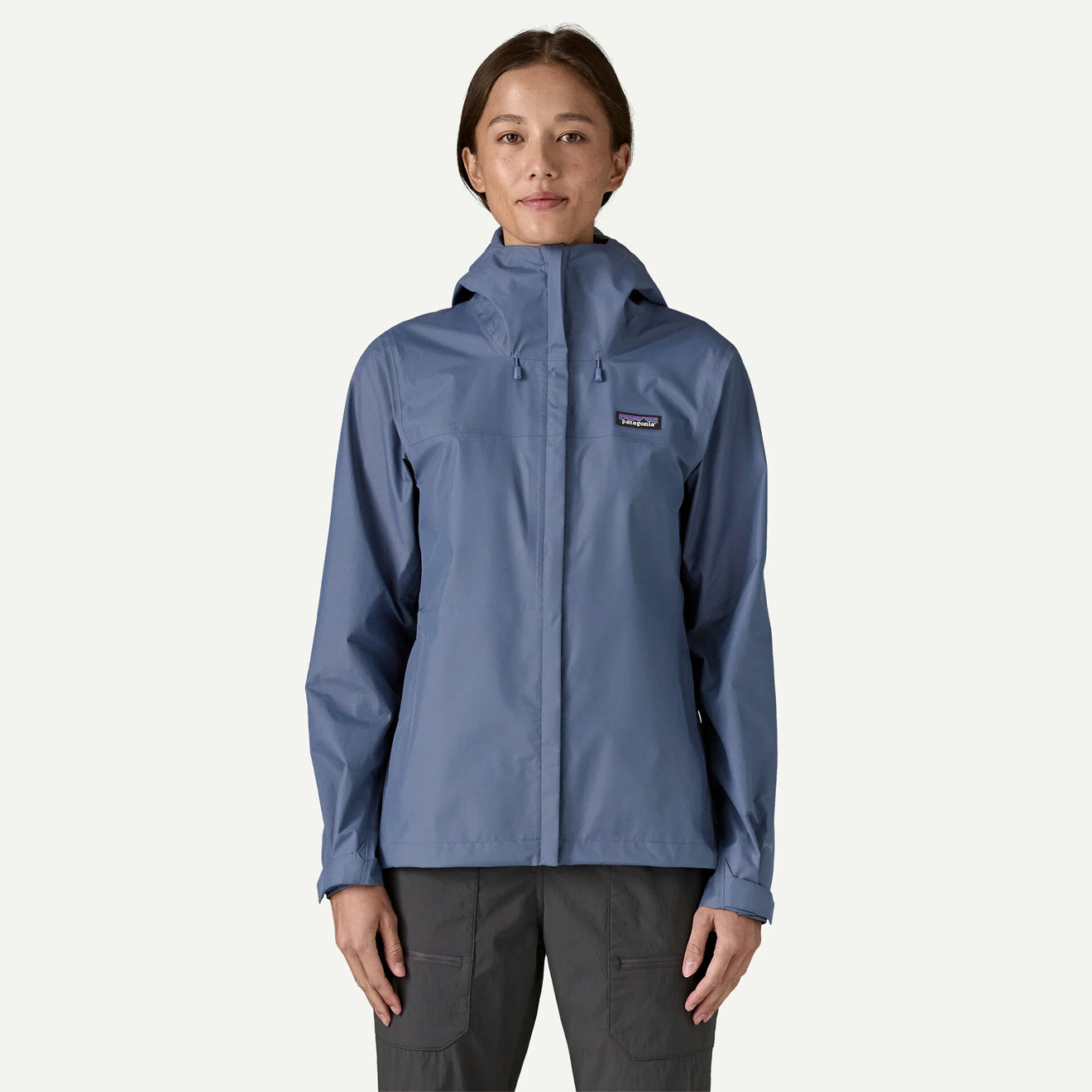 Patagonia Womens Torrentshell 3L Rain Jacket Current Blue - The Sporting Lodge