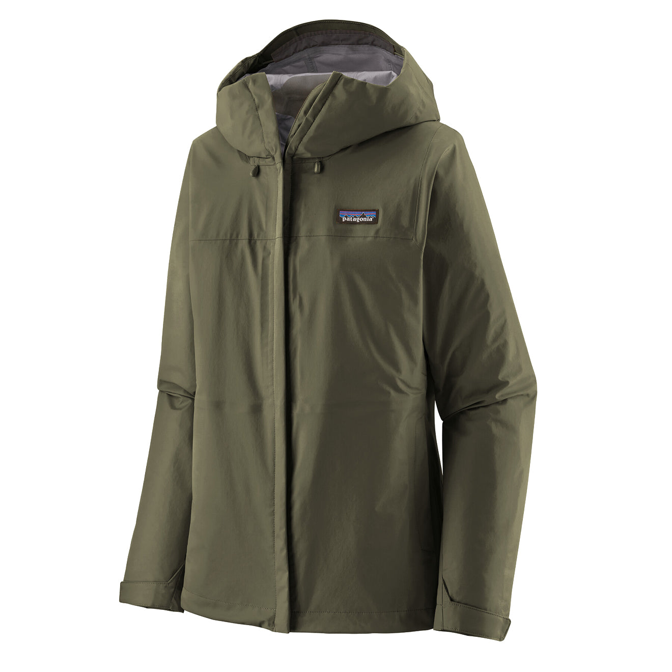 Patagonia Womens Torrentshell 3L Rain Jacket Pine Needle Green - The Sporting Lodge