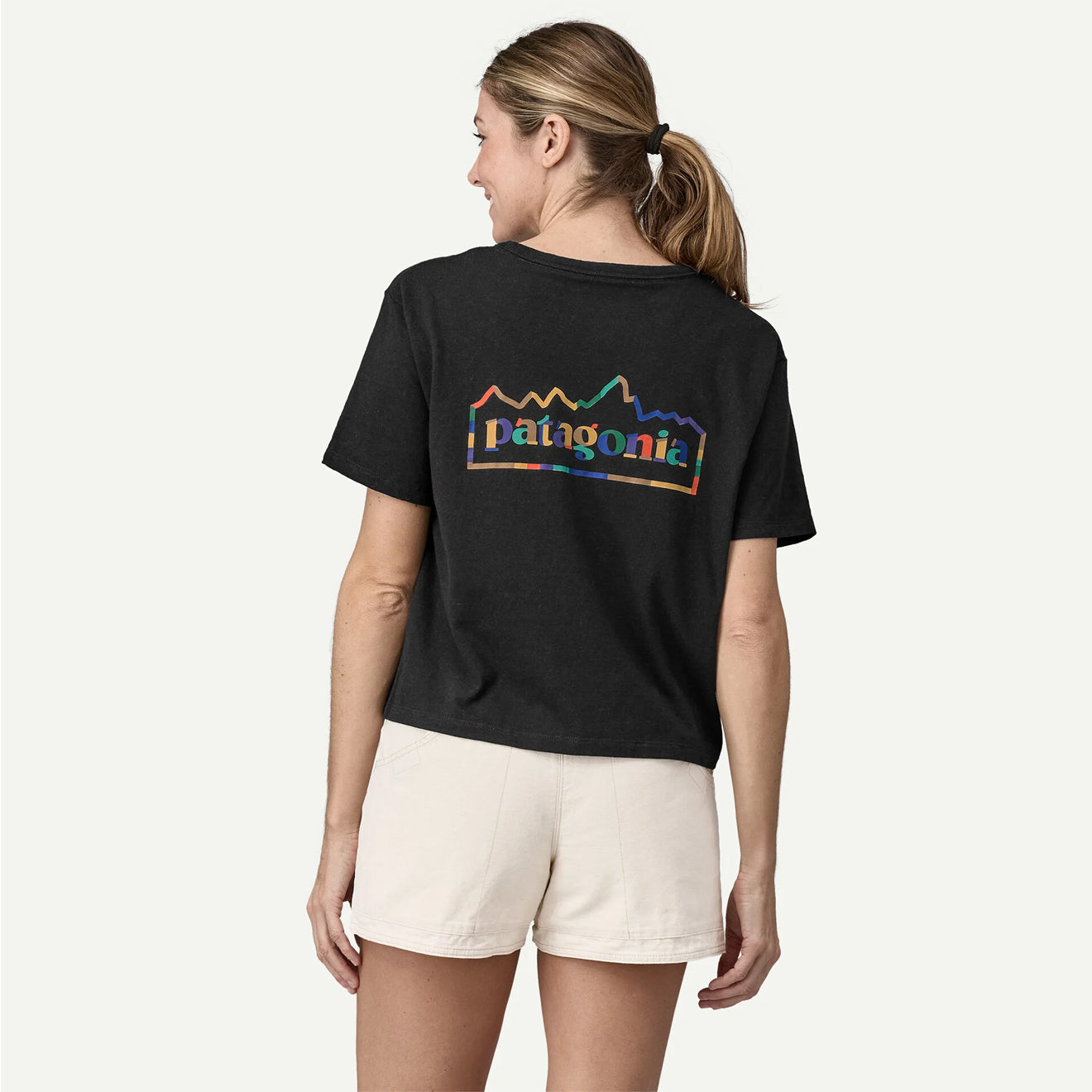 Patagonia Womens Unity Fitz Easy-Cut Responsibili-Tee Ink Black