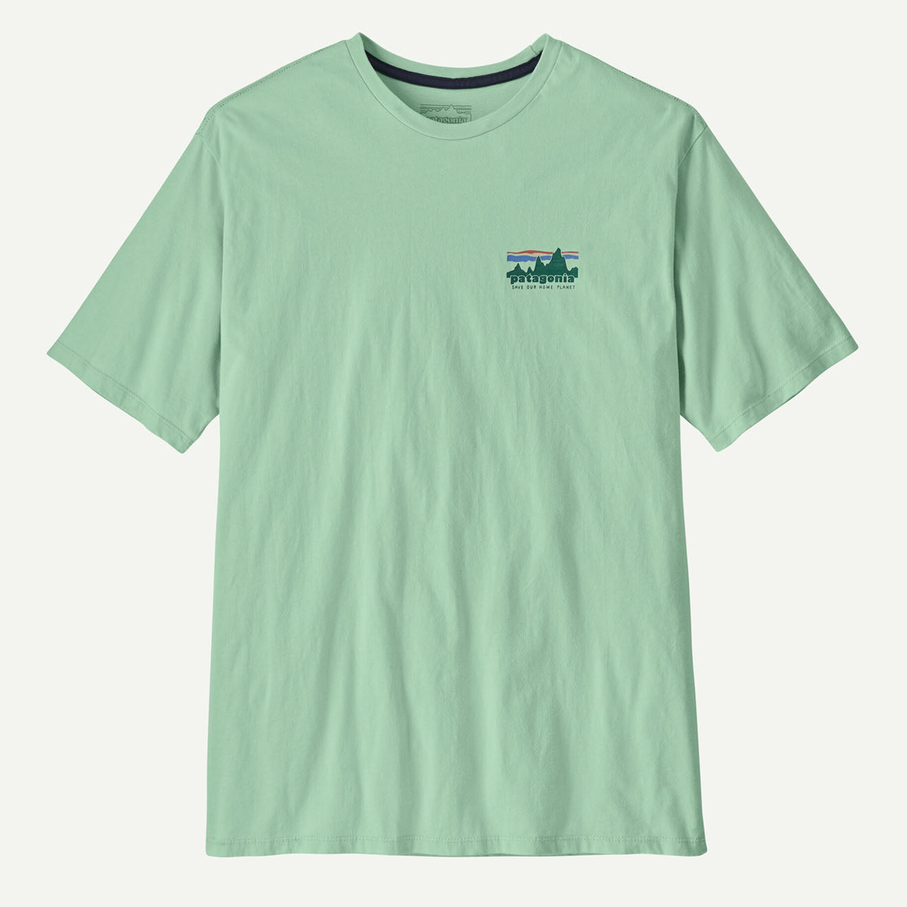 Patagonia '73 Skyline Organic T-Shirt Rinsed Green - The Sporting Lodge