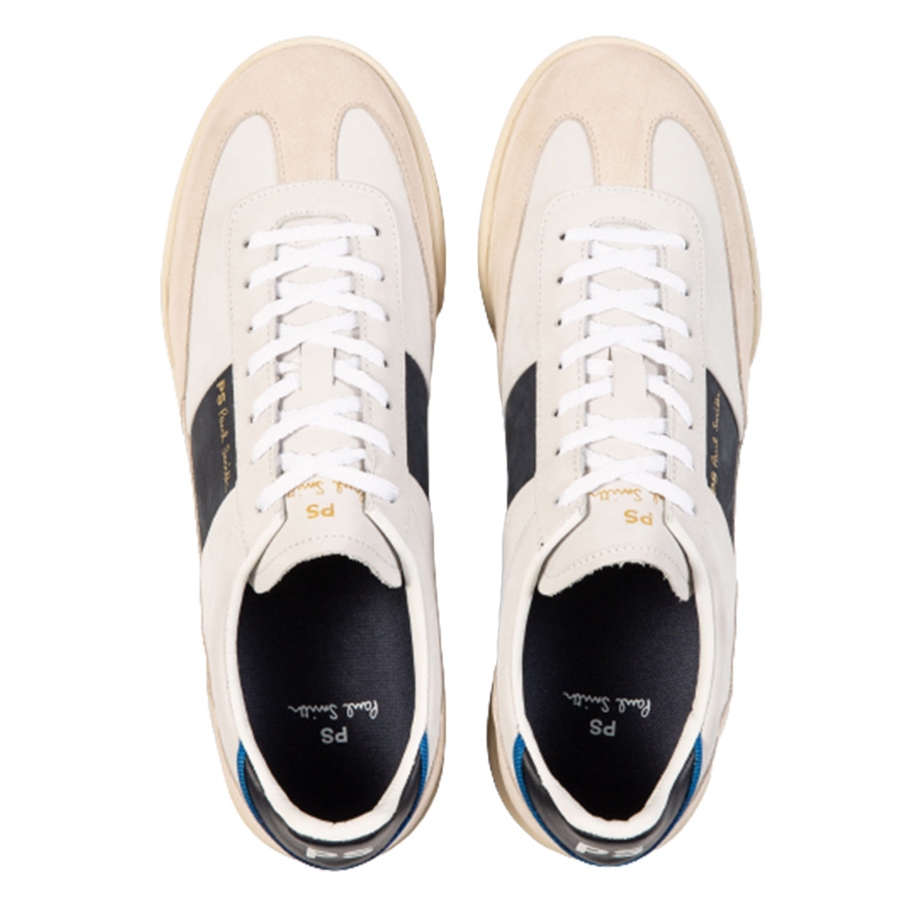 Paul Smith Dover Trainers White - The Sporting Lodge