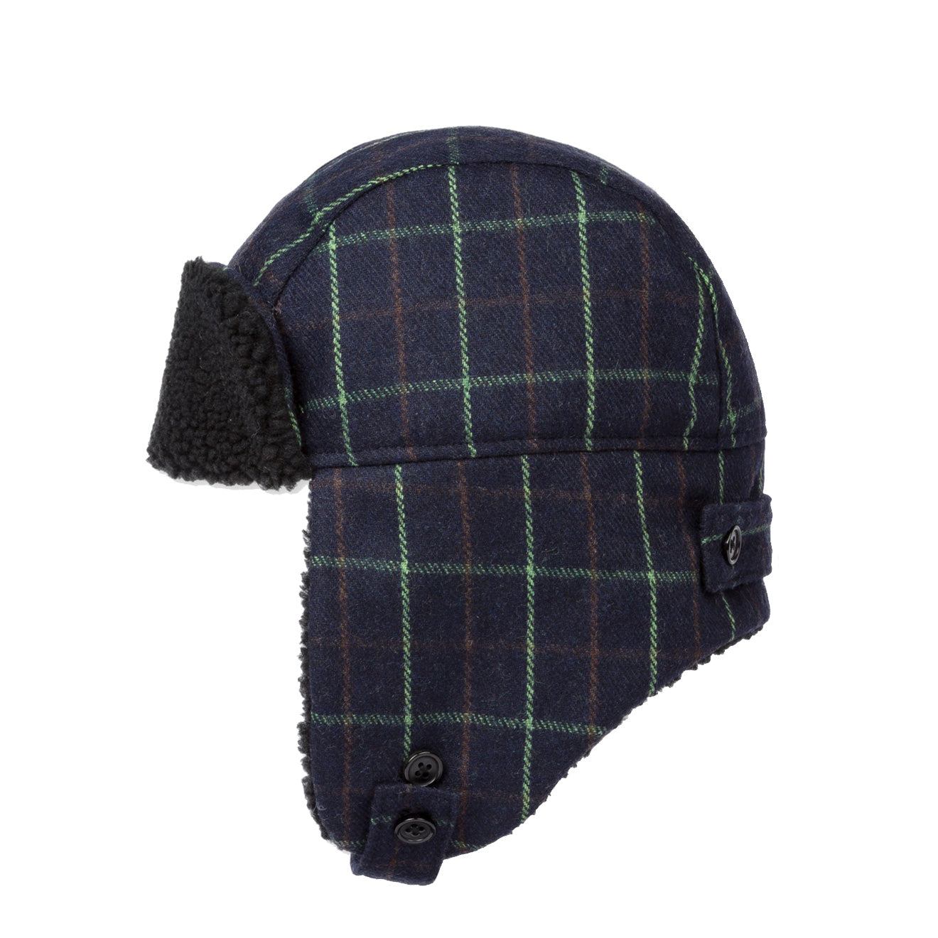 Paul Smith Trapper Hat Navy - The Sporting Lodge