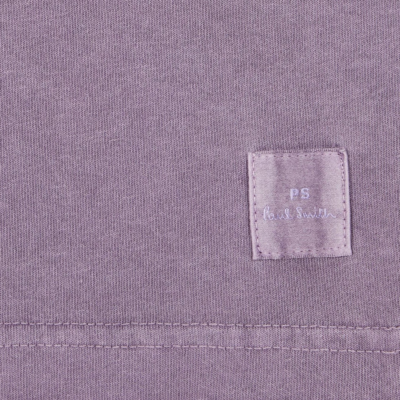 Paul Smith Acid Wash Cotton Polo Shirt Purple - The Sporting Lodge