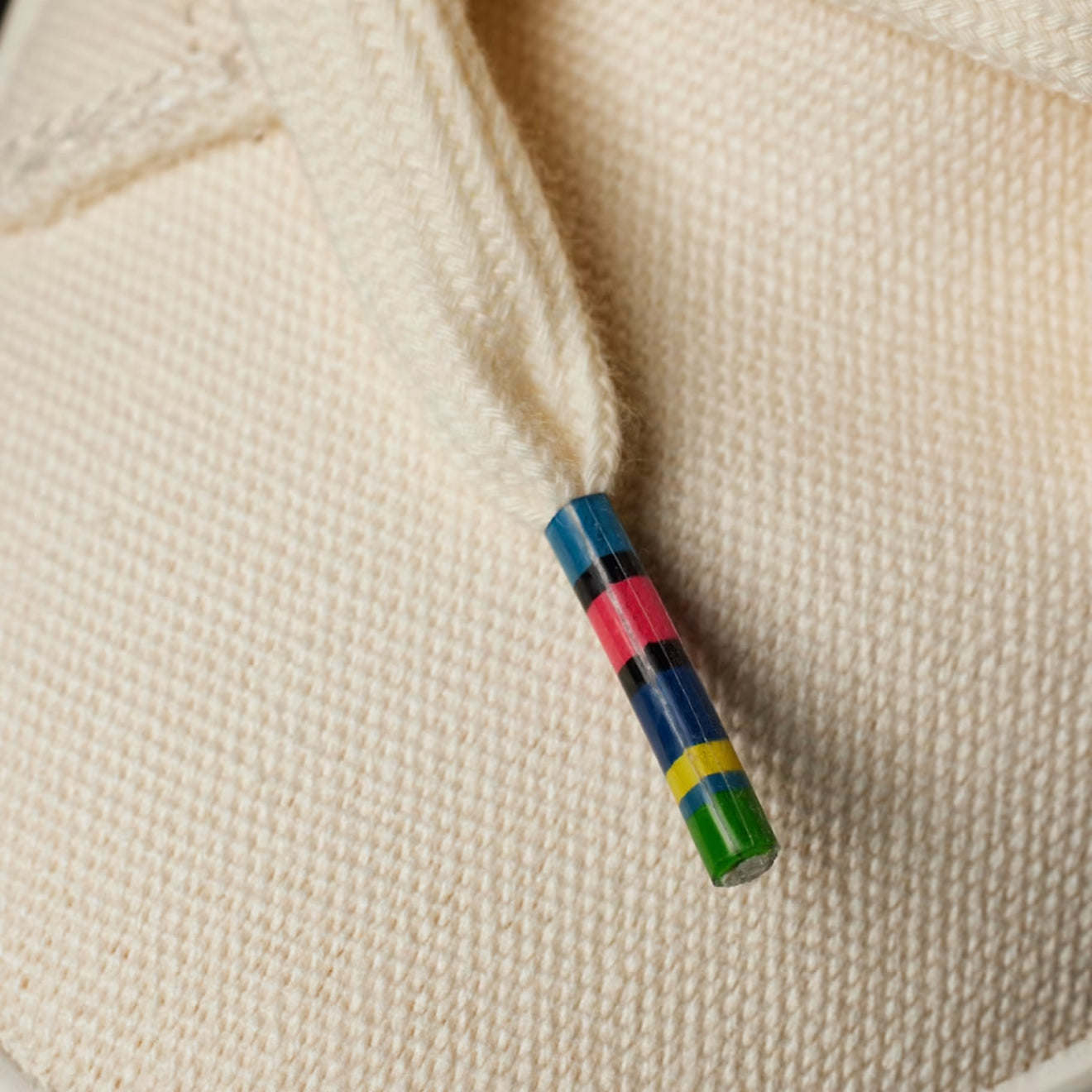 Paul Smith Amos Canvas Trainers Ecru - The Sporting Lodge
