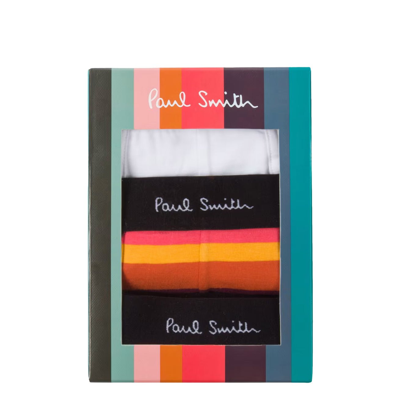 Paul Smith Artist Stripe Boxer Briefs Three Pack Multicolour - The Sporting Lodge