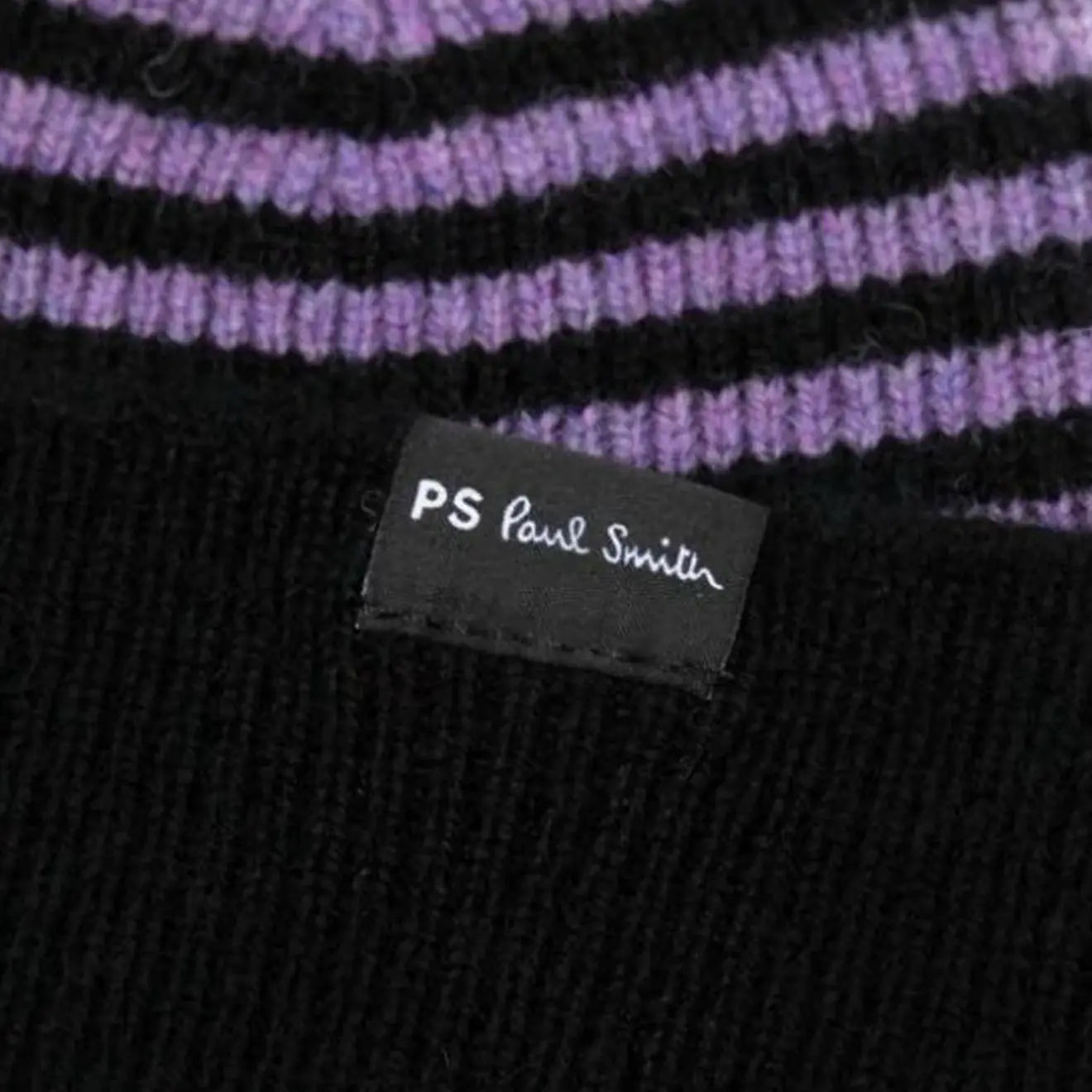 Paul Smith Beanie PS Alfie Stripe Black - The Sporting Lodge