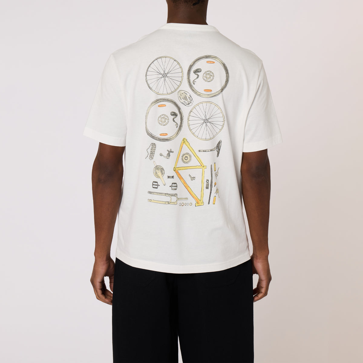 Paul Smith Bike Parts T-Shirt White