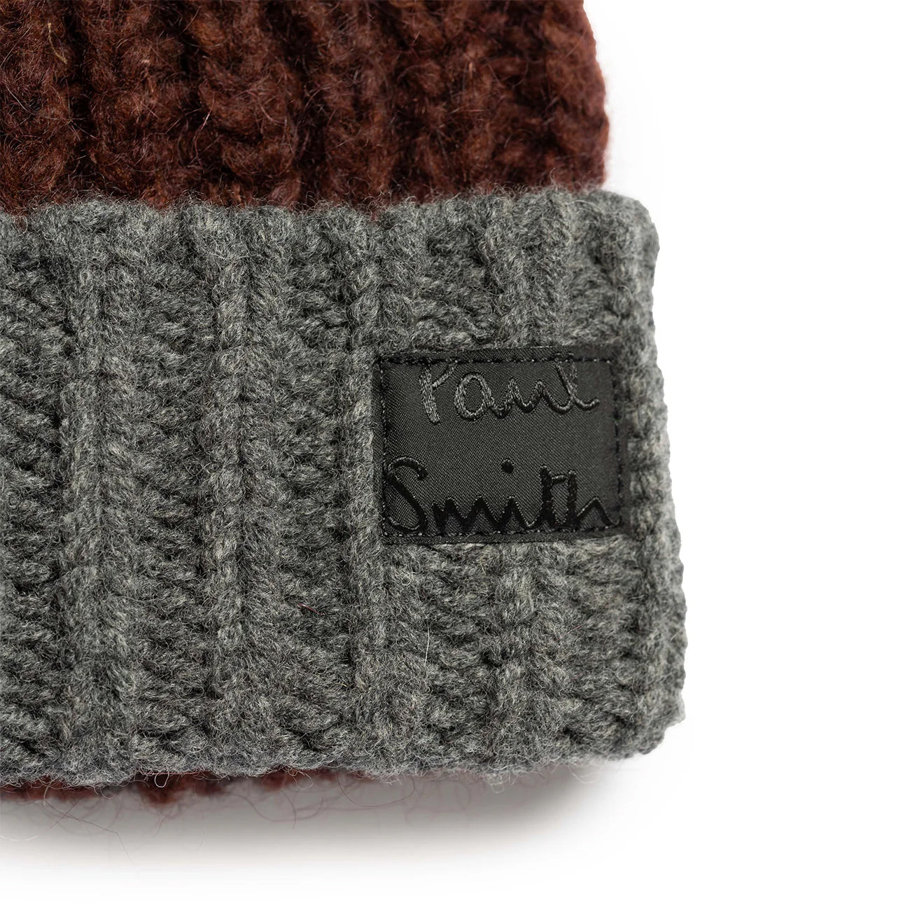 Paul Smith Colourblock Mohair-Blend Beanie Black - The Sporting Lodge