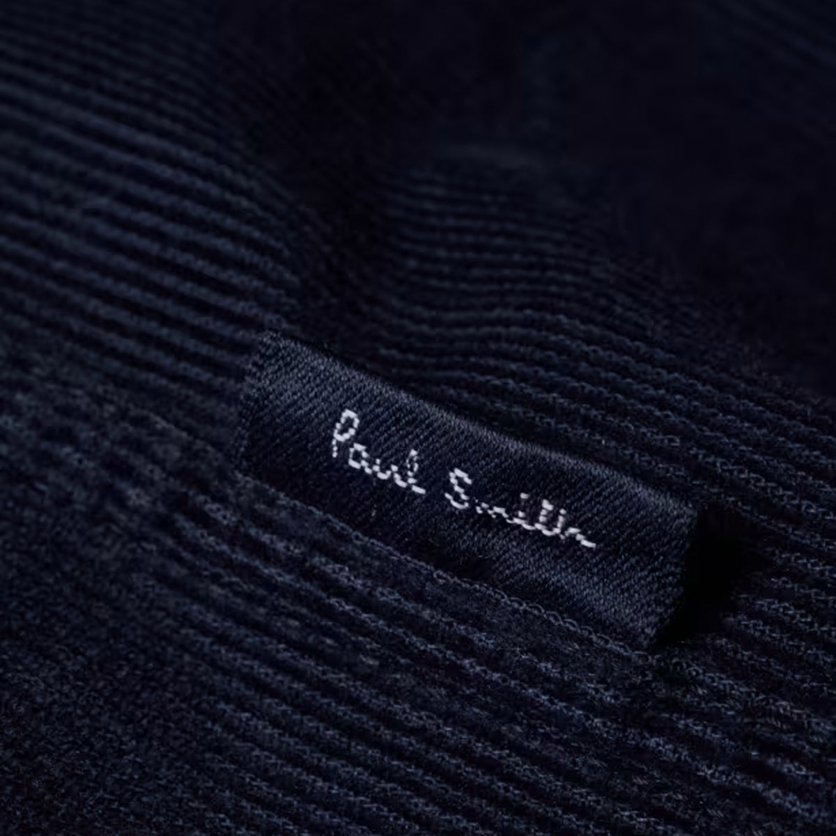 Paul Smith Corduroy Patch Pocket L/S Shirt Navy