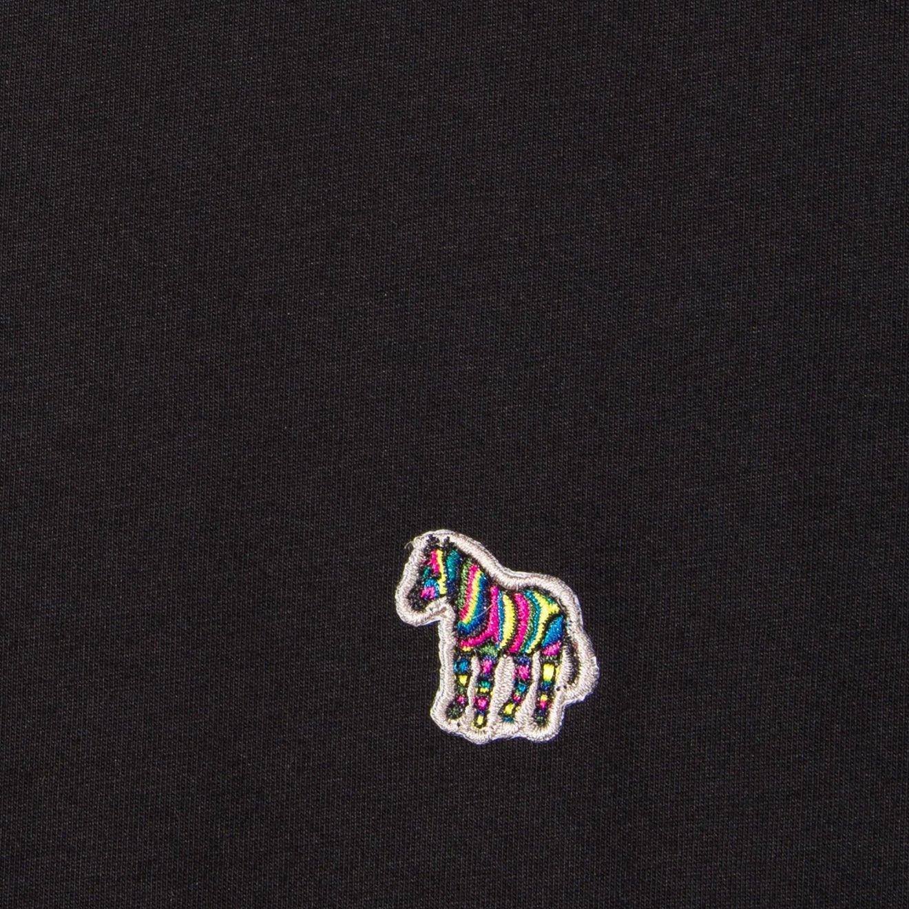 Paul Smith Cotton Zebra Logo T-Shirt Black - The Sporting Lodge