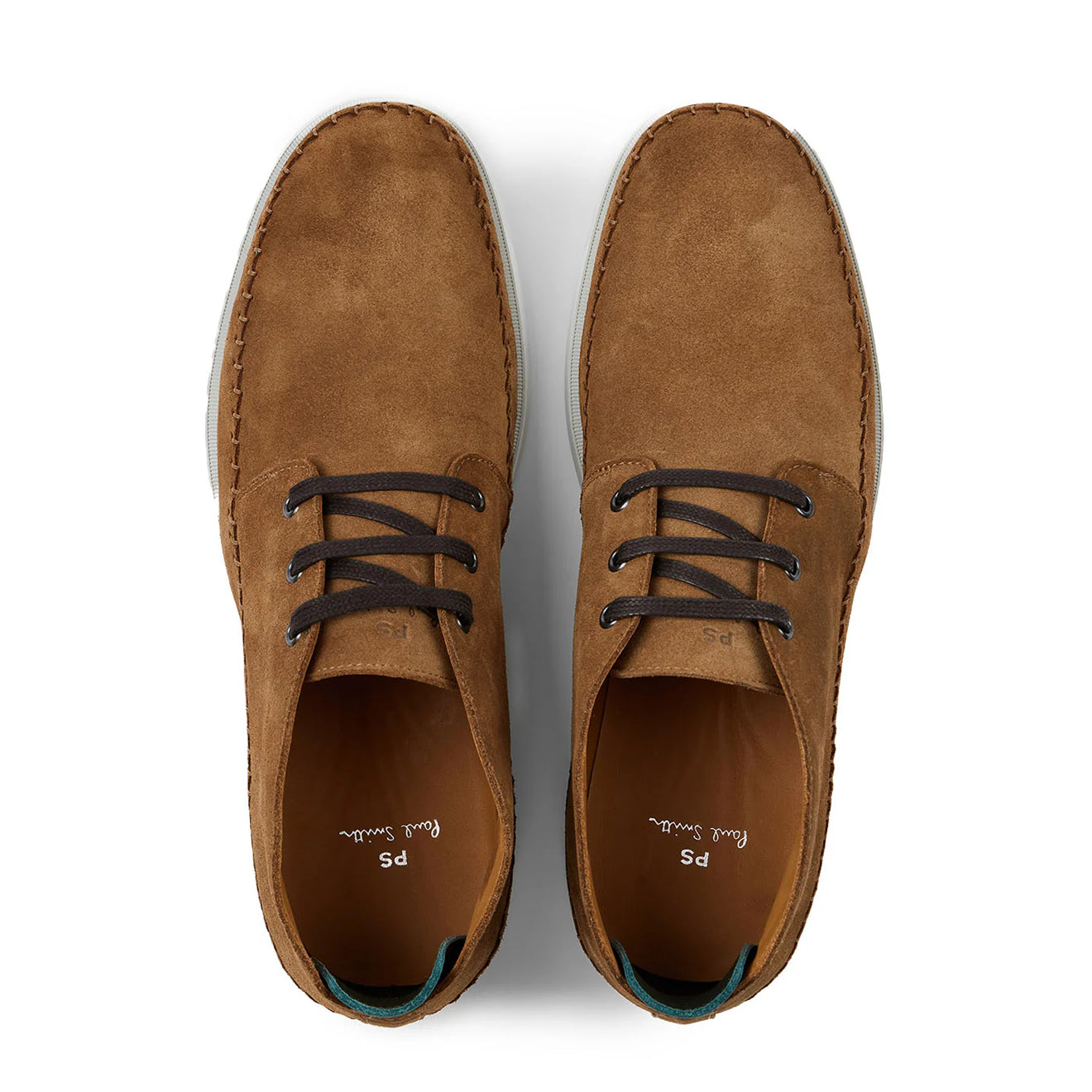 Paul Smith Crane Suede Shoe Tan - The Sporting Lodge