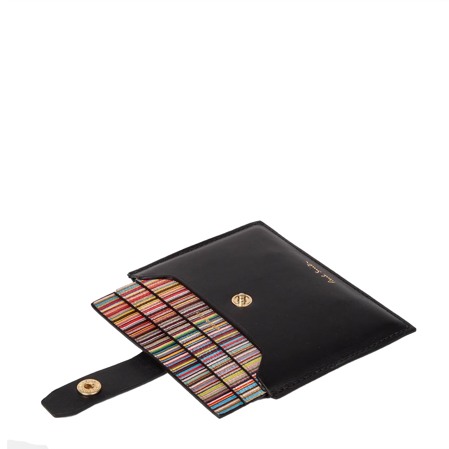 Paul Smith Credit Card Holder Leather Black