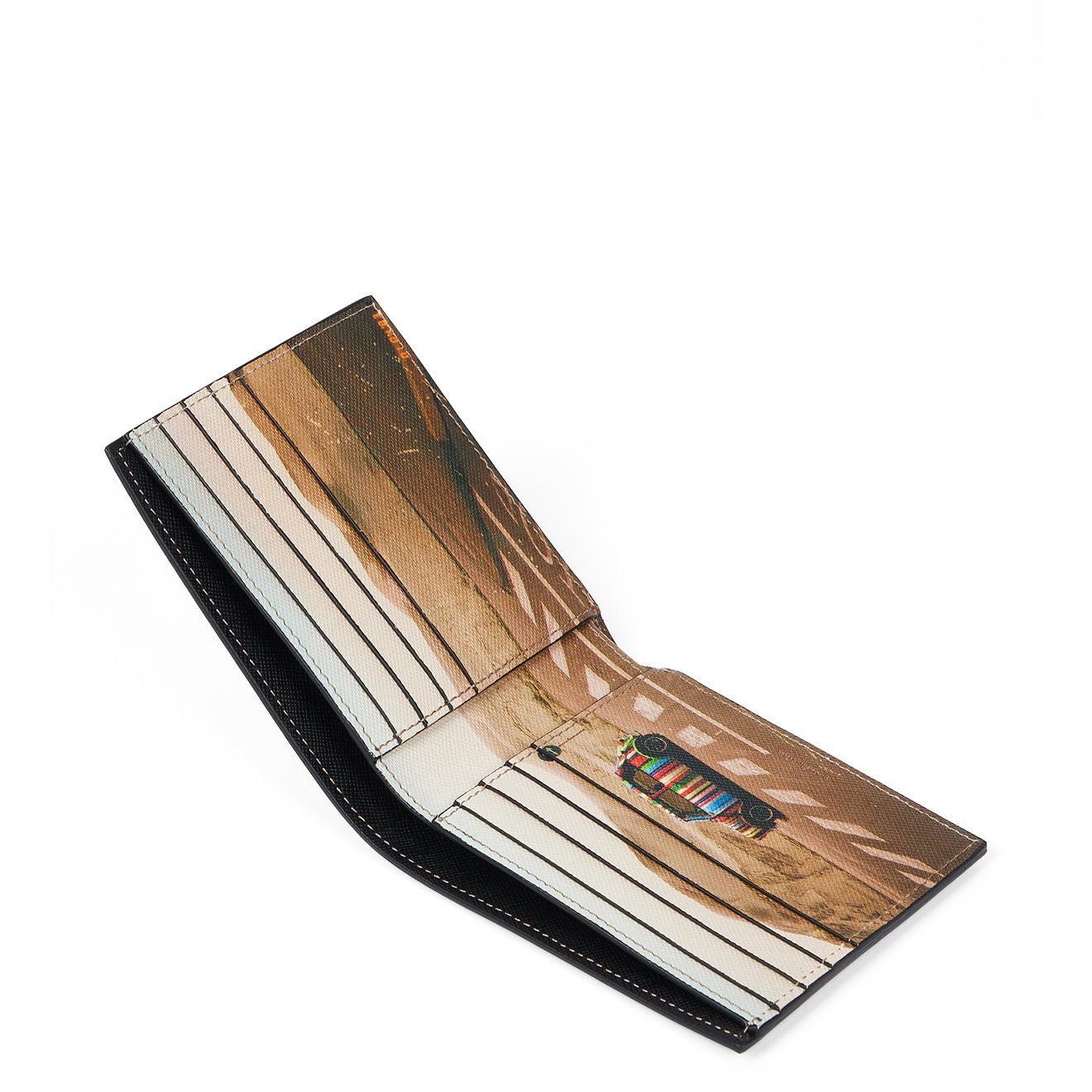 Paul Smith Desert Mini Interior Billfold Wallet Black