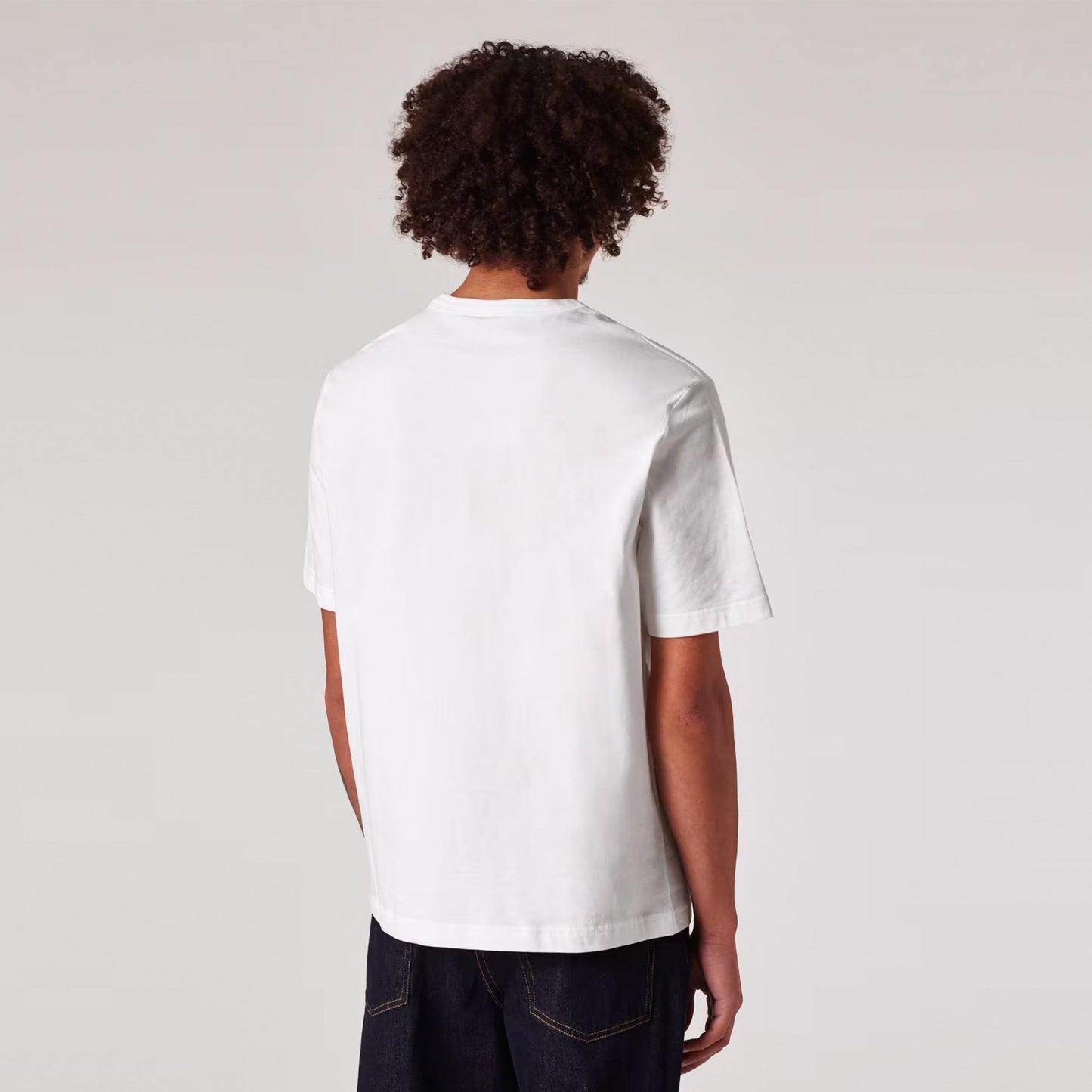 Paul Smith Desert Stripe Print T-Shirt White - The Sporting Lodge