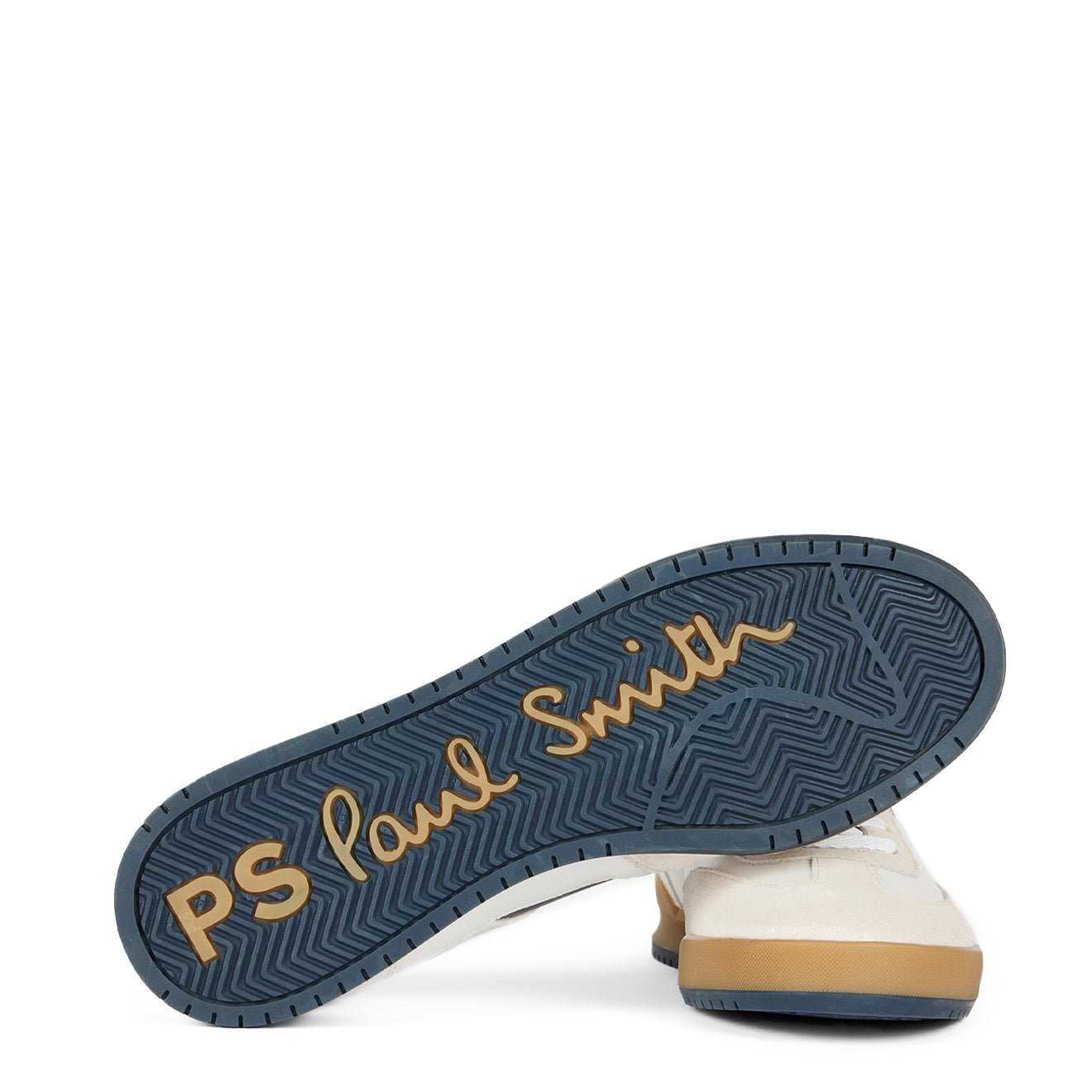 Paul Smith Dover Leather Panel Trainers White - The Sporting Lodge