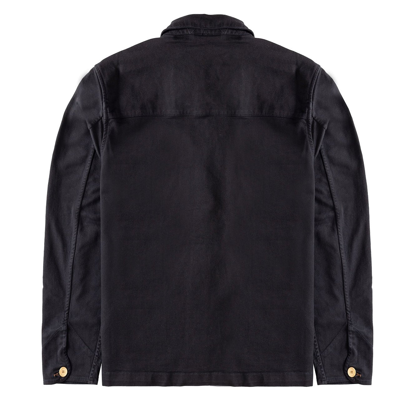 Paul Smith Garment-Dyed Stretch-Cotton Chore Jacket Black - The Sporting Lodge