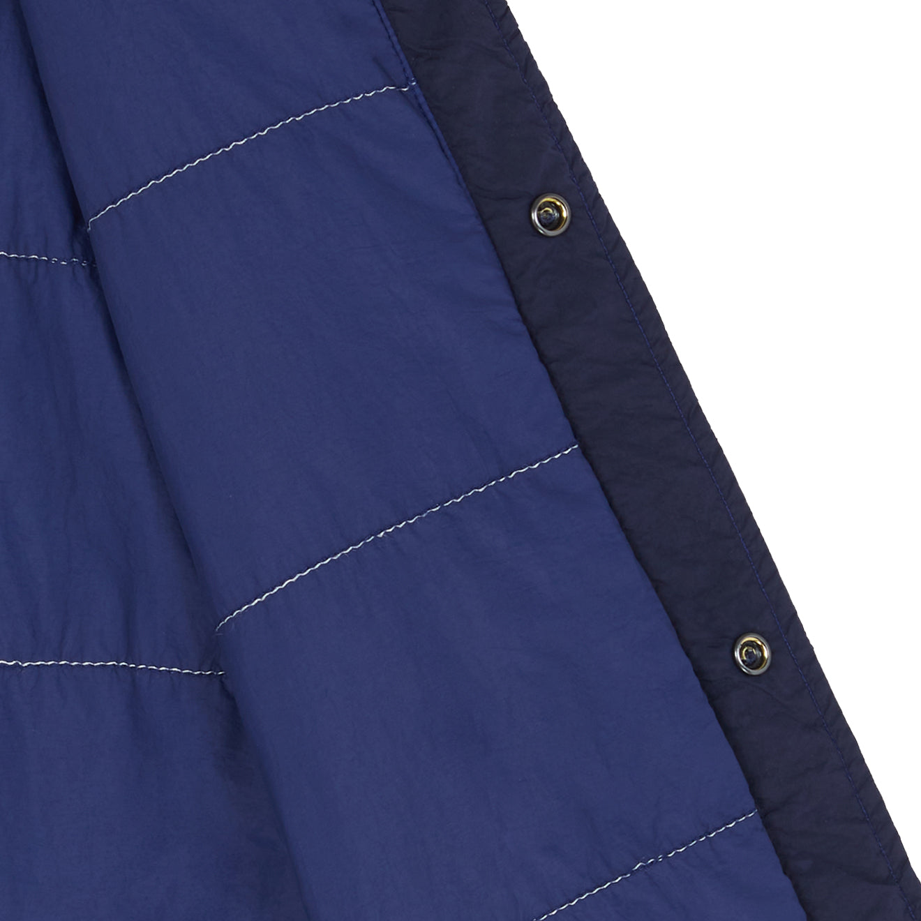 Paul Smith Garment Dyed Recycled-Nylon Overshirt Inky Blue