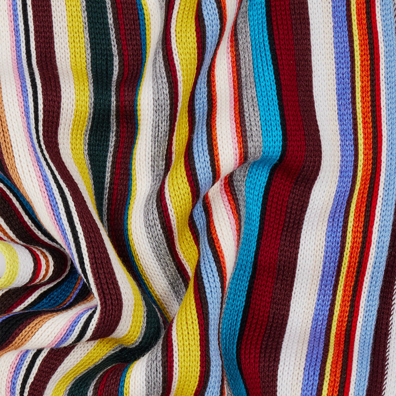 Paul Smith Knitted Merino Wool Scarf Signature Stripe - The Sporting Lodge