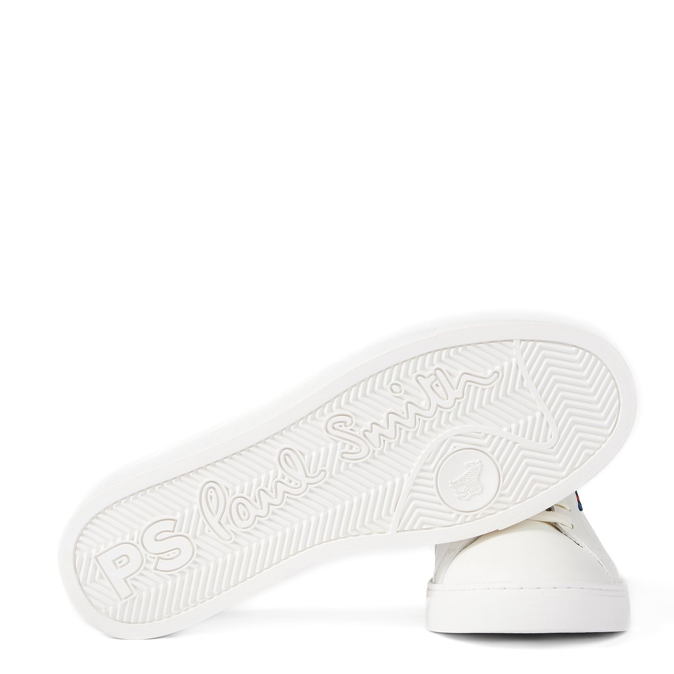 Paul Smith Leather Beech Trainers White - The Sporting Lodge