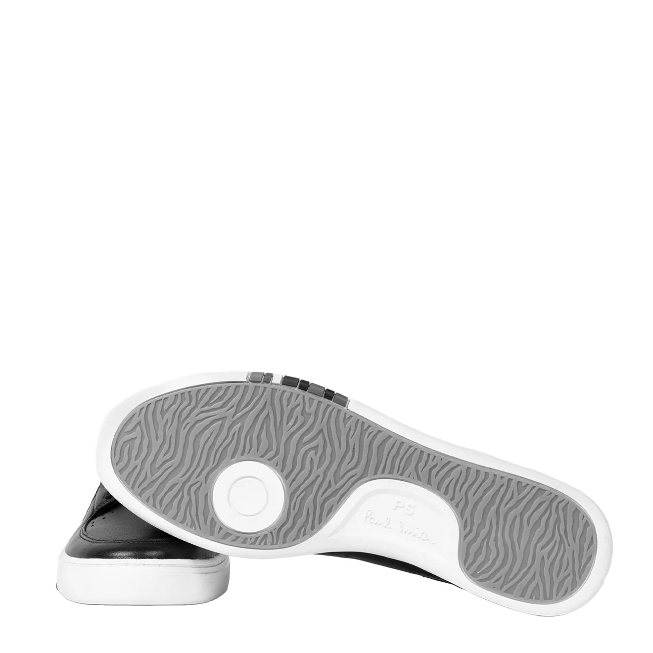 Paul Smith Leather 'Cosmo' Trainers Black - The Sporting Lodge