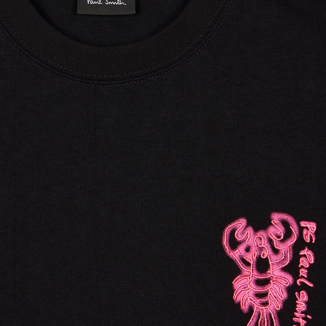 Paul Smith Lobster Print T-Shirt Black - The Sporting Lodge