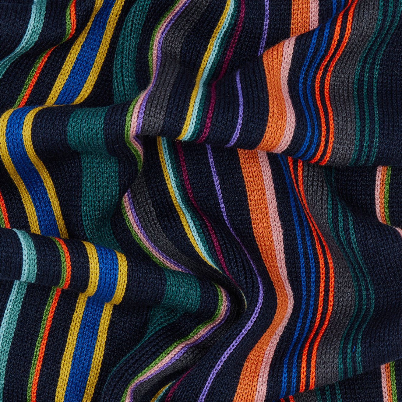 Paul Smith Merino Wool Stripe Scarf Multicolour - The Sporting Lodge